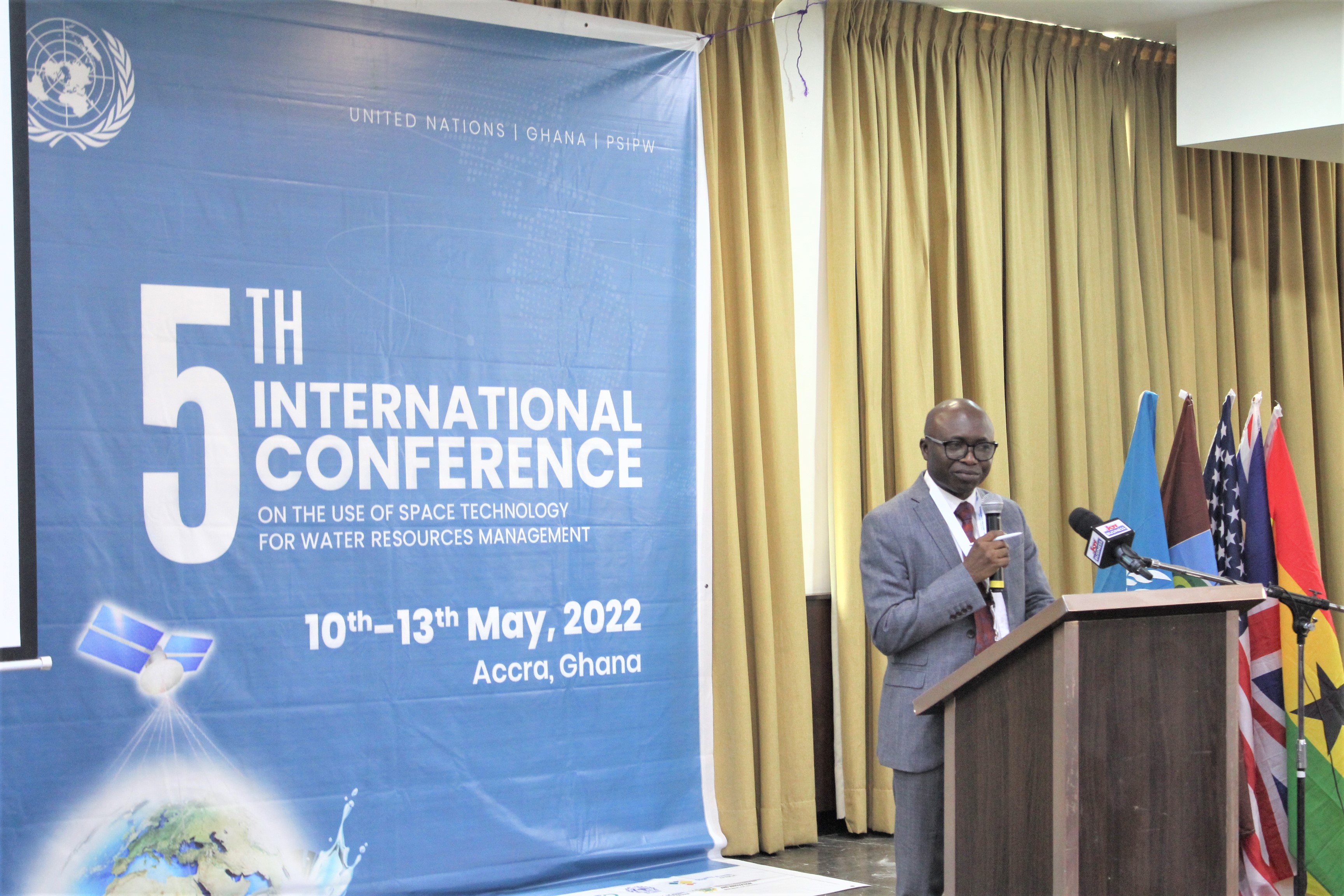 5th International Conference on the Use of Space Technology for Water Resource Management Opens in Accra