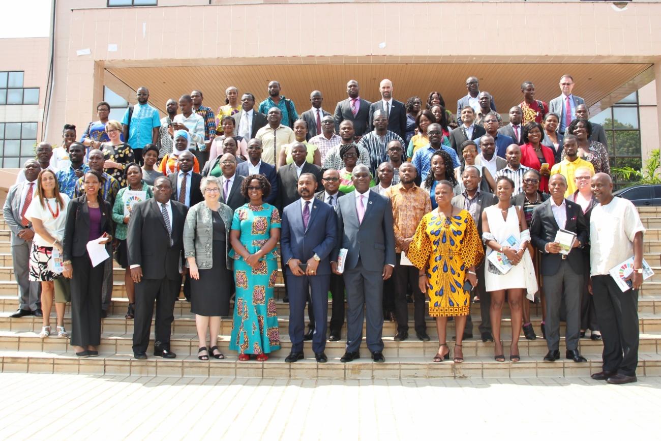 Group photo of participants at the conference