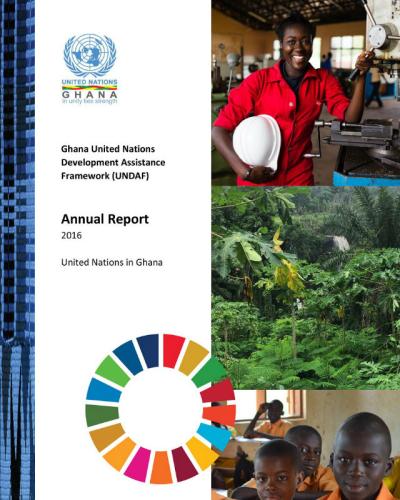 UNDAF Annual Report 2016 cover page
